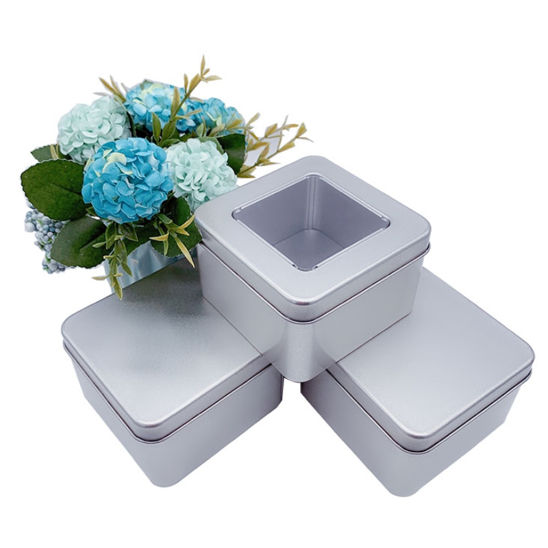 Square Tin Box (90mm * 90mm * 55mm)