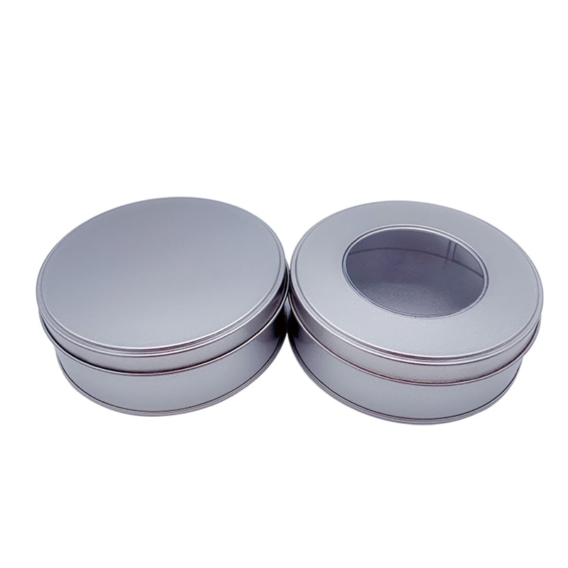 Factory Custom Round Environmental Protection Tin Box Food Grade Tin Can (120mm * 40mm) Cookie Jar